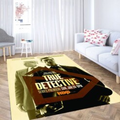 True Detective Living Room Modern Carpet Rug