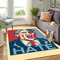 Trump Wall Poster Carpet Floor Area Rug