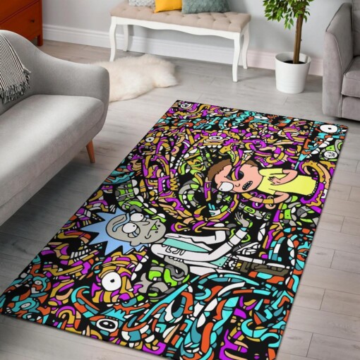 Trust Me Morty Area Rug