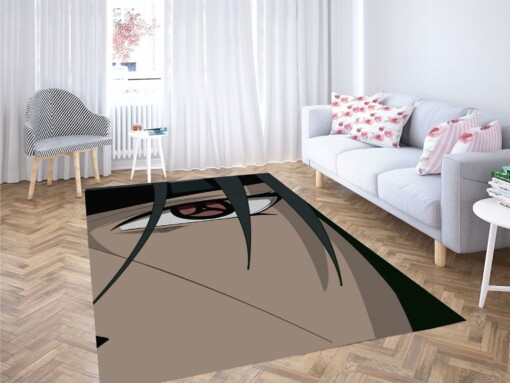 Uchiha Sasuke Eye Wallpaper Carpet Rug