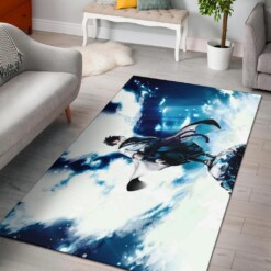 Uchiha Sasuke Sky Area Rug