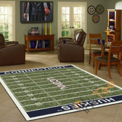 Uconn Huskies Home Field Area Rug