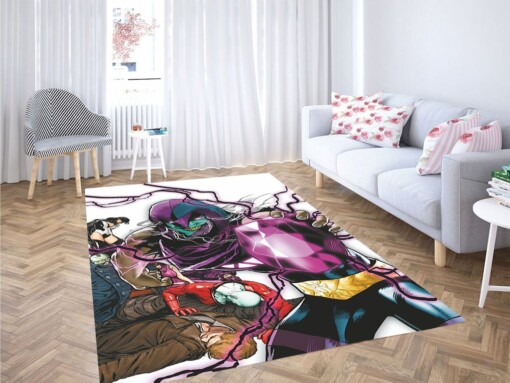 Ultimate Super Villain Living Room Modern Carpet Rug