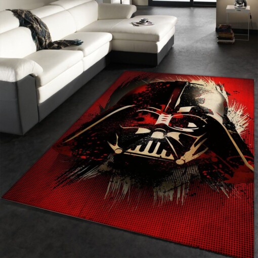 Vader Splatter Star Wars Rug  Custom Size And Printing