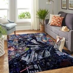 Vader Star Wars Rug  Custom Size And Printing