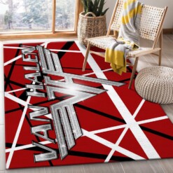 Van Halen Music Band Rug  Custom Size And Printing