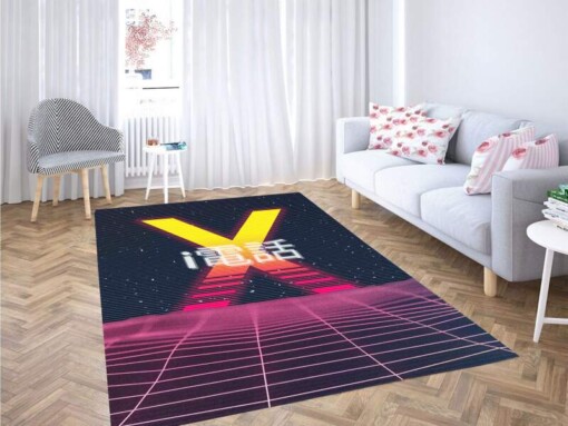 Vaporwave Ocean Carpet Rug