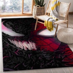 Venom Spider Man Rug  Custom Size And Printing