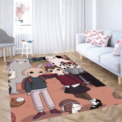 Very Cute Character Summer Camp Island Living Room Modern Carpet Rug