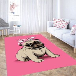 Very Cute Dog Carpet Rug