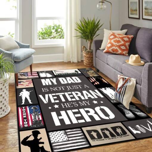 Veteran Hero Quilt Mk Carpet Area Rug