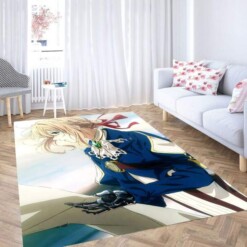 Violet Evergarden Anime Carpet Rug