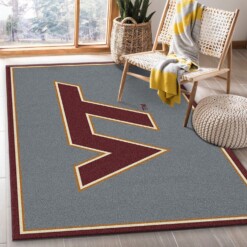 Virginia Tech Hokies Rug  Custom Size And Printing