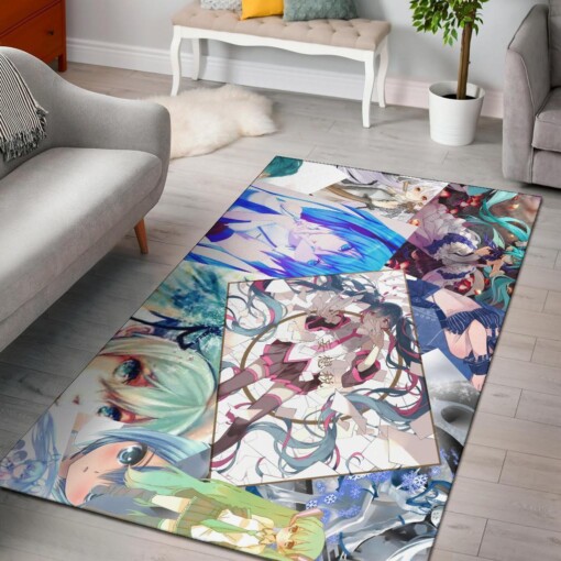 Vocaloid Hatsune Miku Area Rug