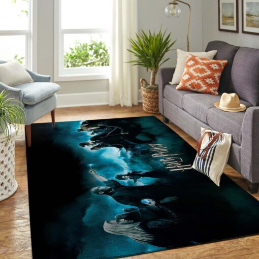 Voldemort And Harry Potter Rug  Custom Size And Printing