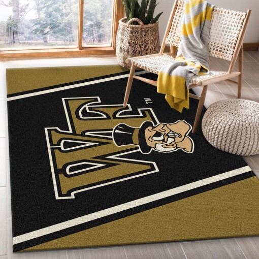 Wake Forest Demon Deacons Rug  Custom Size And Printing