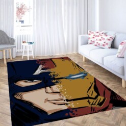 Wallpaper Iron Man And Captain America Carpet Rug