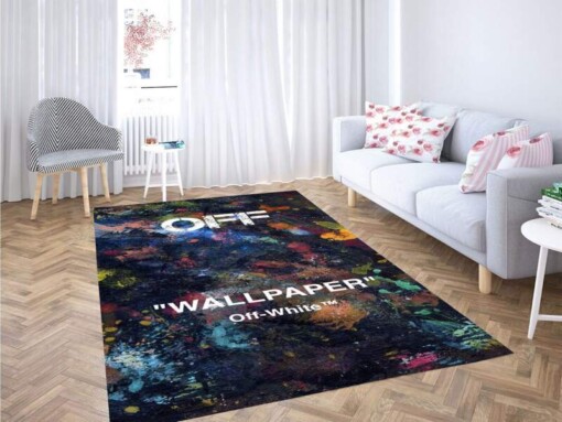 Wallpaper Off White Carpet Rug