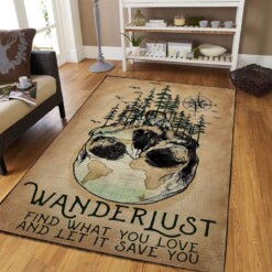 Wanderlust Find What You Love And Let It Save You Area Rug