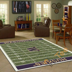 Washington Huskies Home Field Area Rug