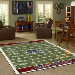 Washington State Cougars Home Field Area Rug