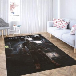 Watch Dog Character Carpet Rug