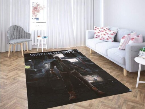 Watch Dog Character Carpet Rug