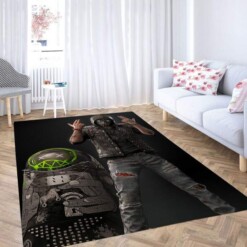 Watch Dog Game Carpet Rug