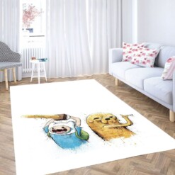 Water Color Adventure Tim Living Room Modern Carpet Rug