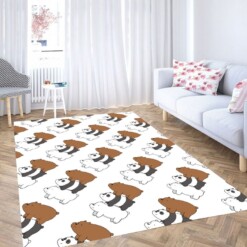 We Bare Bears Cutest Living Room Modern Carpet Rug