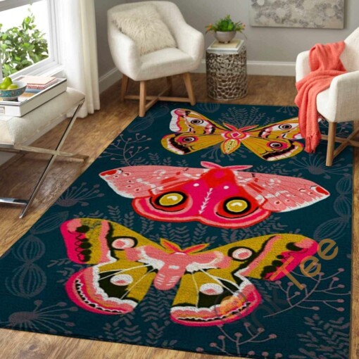 Were Butterflies Area Rug