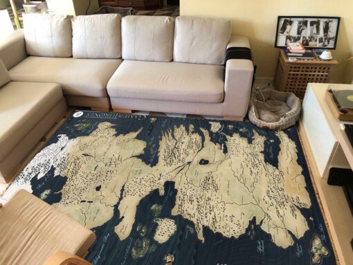 Westeros Map Area Rug