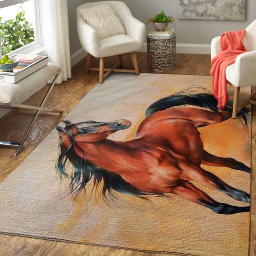 Wild Horse Area Rug