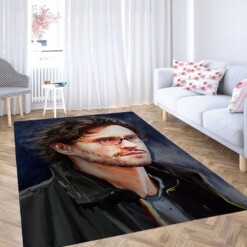 Will Graham Hannibal Living Room Modern Carpet Rug
