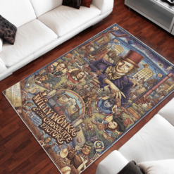 Willy Wonka  The Chocolate Factory Area Rug