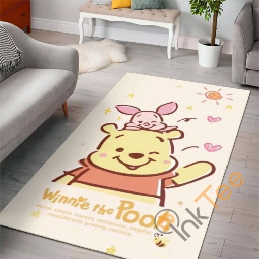 Winnie The Pooh Disney Movies Bedroom Lover Rug