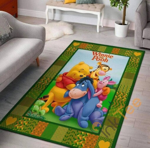 Winnie The Pooh Eeyore Disney Tigger Large Non-slip For Living Room Bedroom Lover Rug