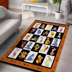 Winnie The Pooh Friends Decorative Floor Rug