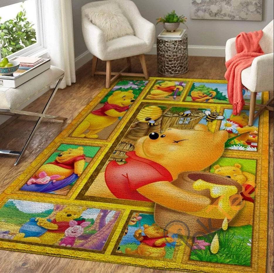 Winnie The Pooh Funny Bear Jokes Disney Character Lover Rug