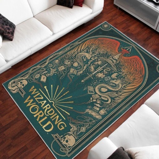 Wizarding World Harry Potter Movies Rug  Custom Size And Printing