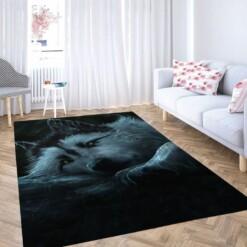 Wolf In The Rain Living Room Modern Carpet Rug