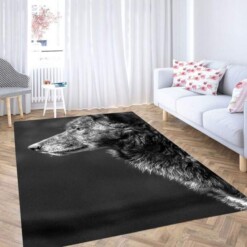 Wolf Monochrome Carpet Rug