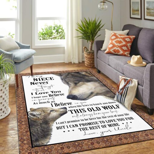 Wolf Quilt Forget Who You Are Mk Carpet Area Rug