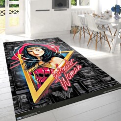 Wonder Woman 1984 Rug  Custom Size And Printing