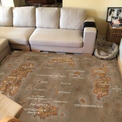 Wow Azeroth Map High Resolution Area Rug