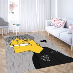 Xxtentacion Simpson Carpet Rug
