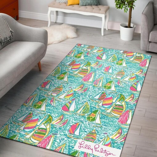 You Gotta Regatta Lilly Pulitzer Area Rug