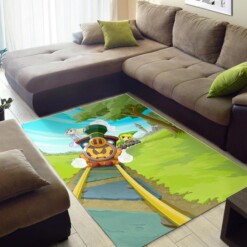 Zelda Spirit Tracks Rug  Custom Size And Printing