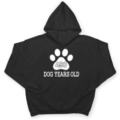 490 Dog Years Old Funny 70th Birthday T Shirt - Dream Art Europa