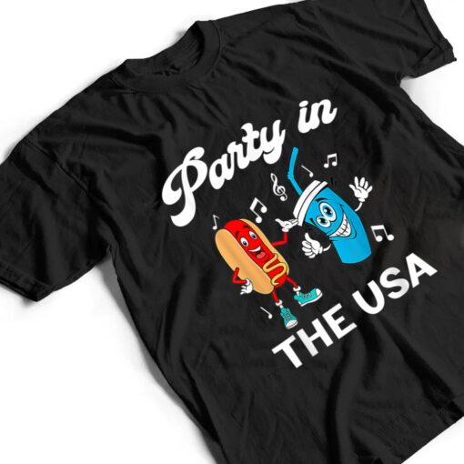 4th Of July  For Hotdog Lover Party In The USA T Shirt